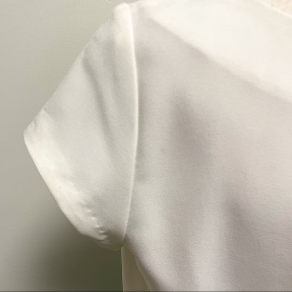 Mer Du Nord Blouson Pleated Cap Sleeve Bodycon 36 - Picture 10 of 10